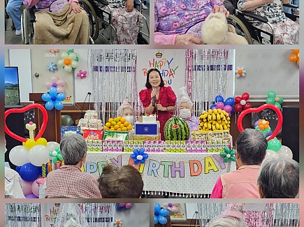[늘푸른실버타운]♥8월 생신잔치♥