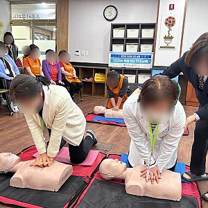 ☆3월 늘푸른실버타운 심폐소생술교육☆