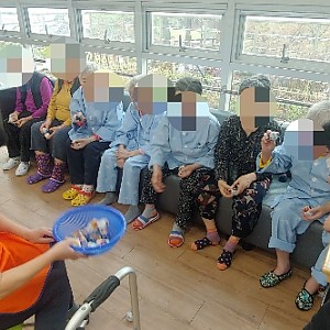 신체활동프로그램(콩주머니던지기)